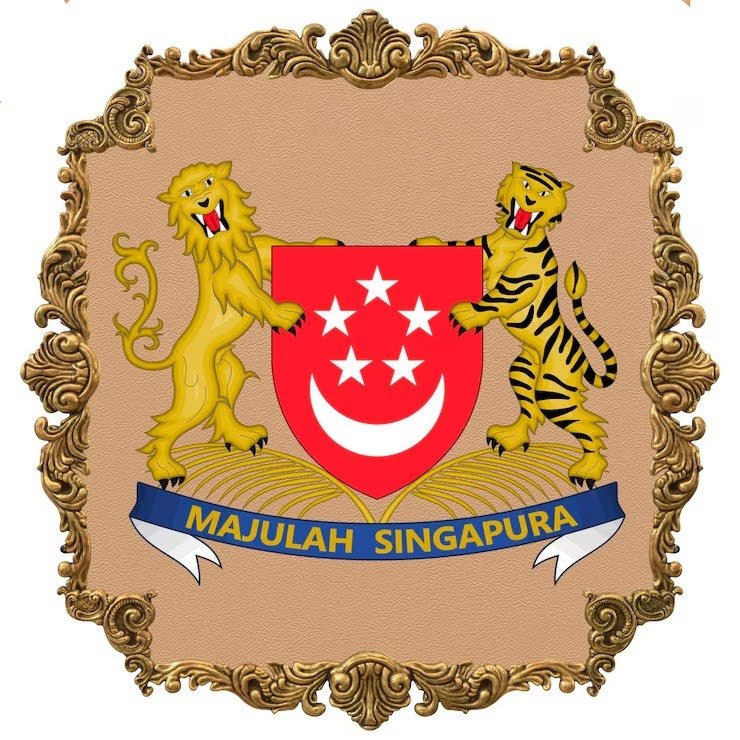 The Coat of Arms of Singapore